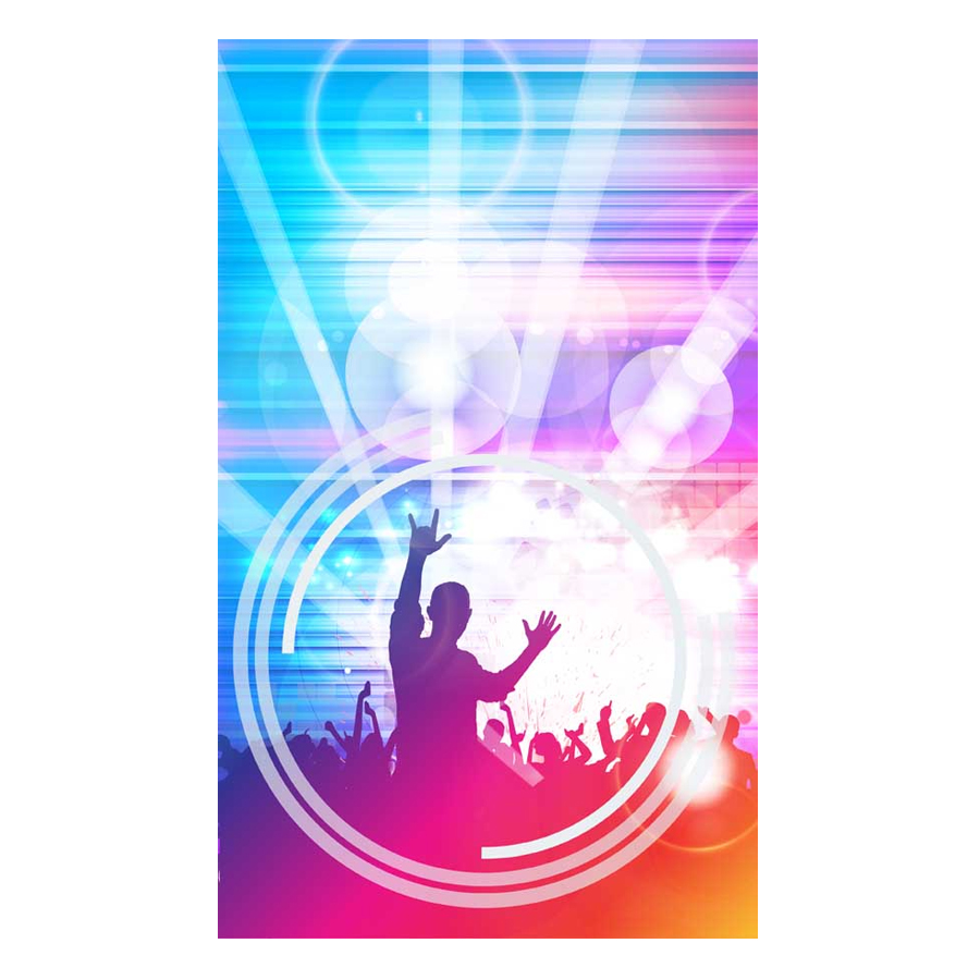 Tranh Dán Tường Karaoke 3D DJ17