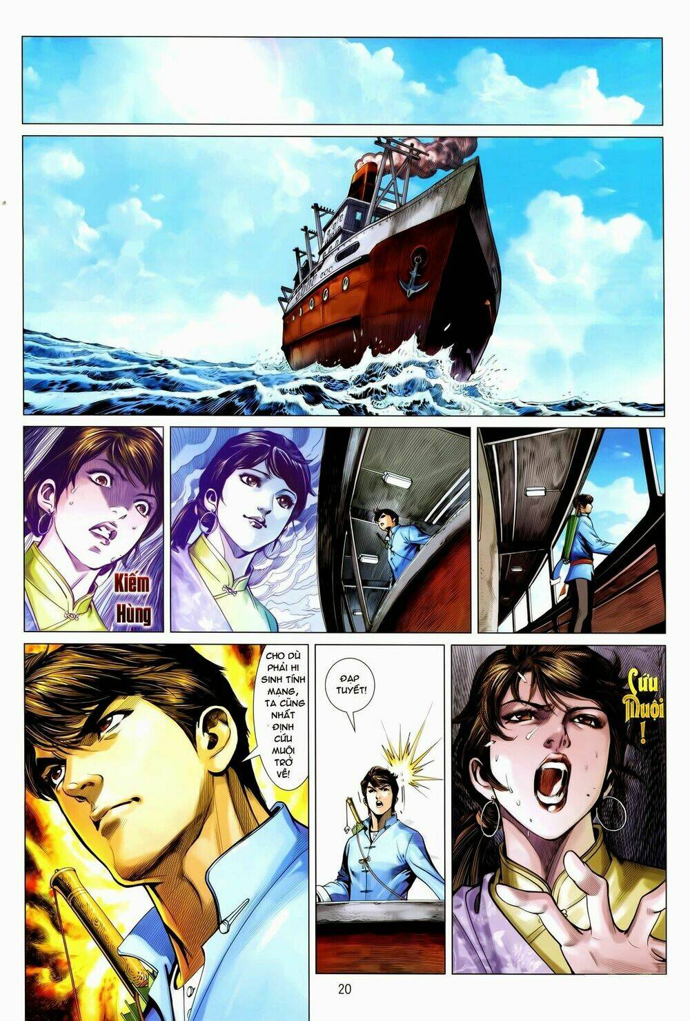 tân tác trung hoa anh hùng chapter 14 19