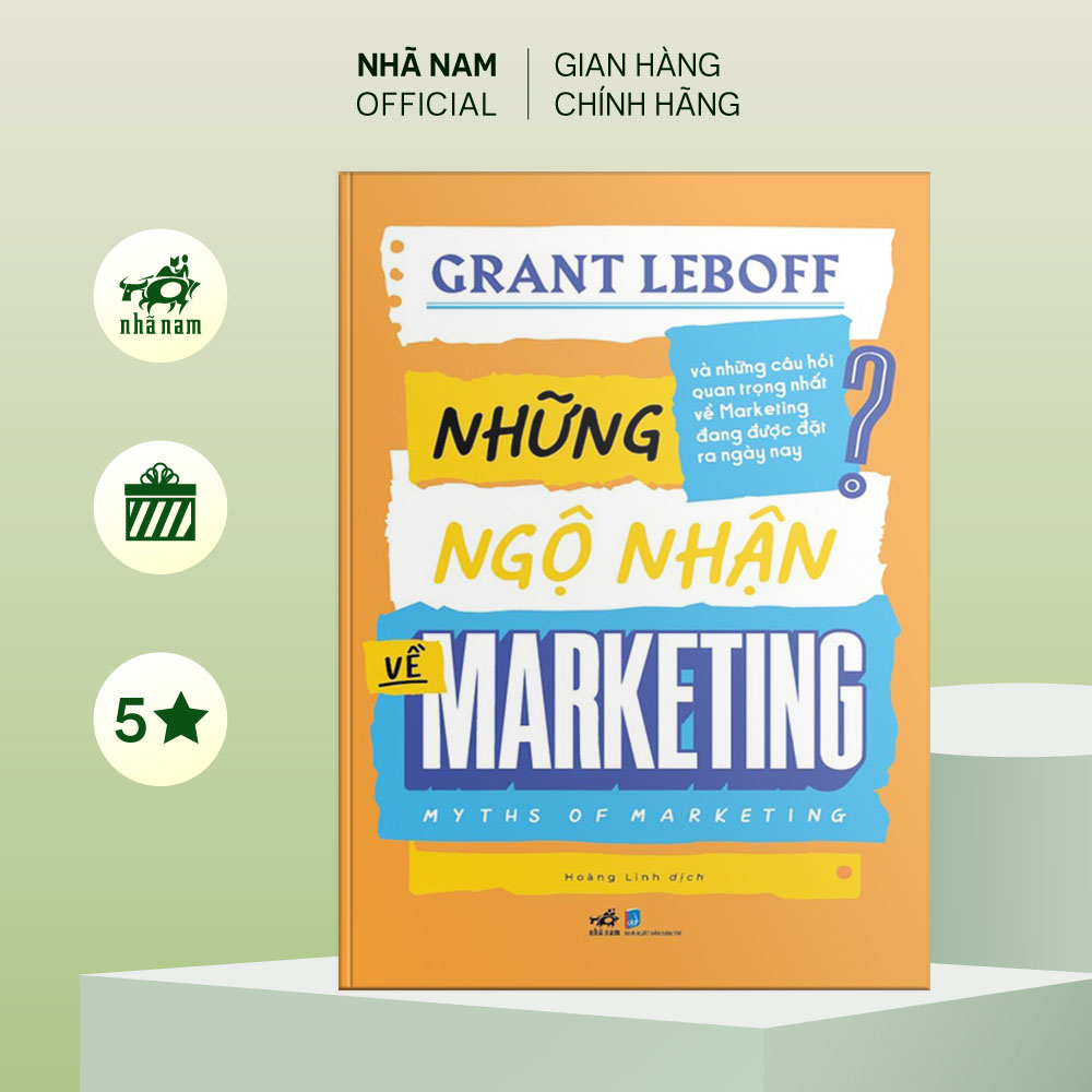 Sách - Những ngộ nhận về Marketing - Nhã Nam Official