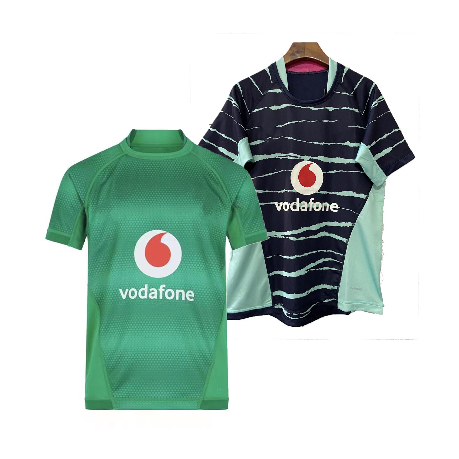 Áo sơ mi thể thao bóng bầu dục sân nhà/sân khách Ireland 2023 S-5XL Color: Home Size: 4XL