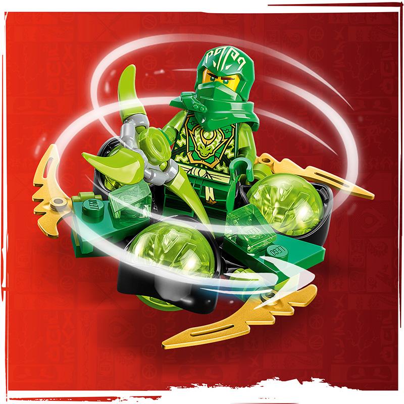 Đồ Chơi Lắp Ráp Con Quay Năng Lượng Rồng Của Lloyd Lego Ninjago 71779 (56 chi tiết)