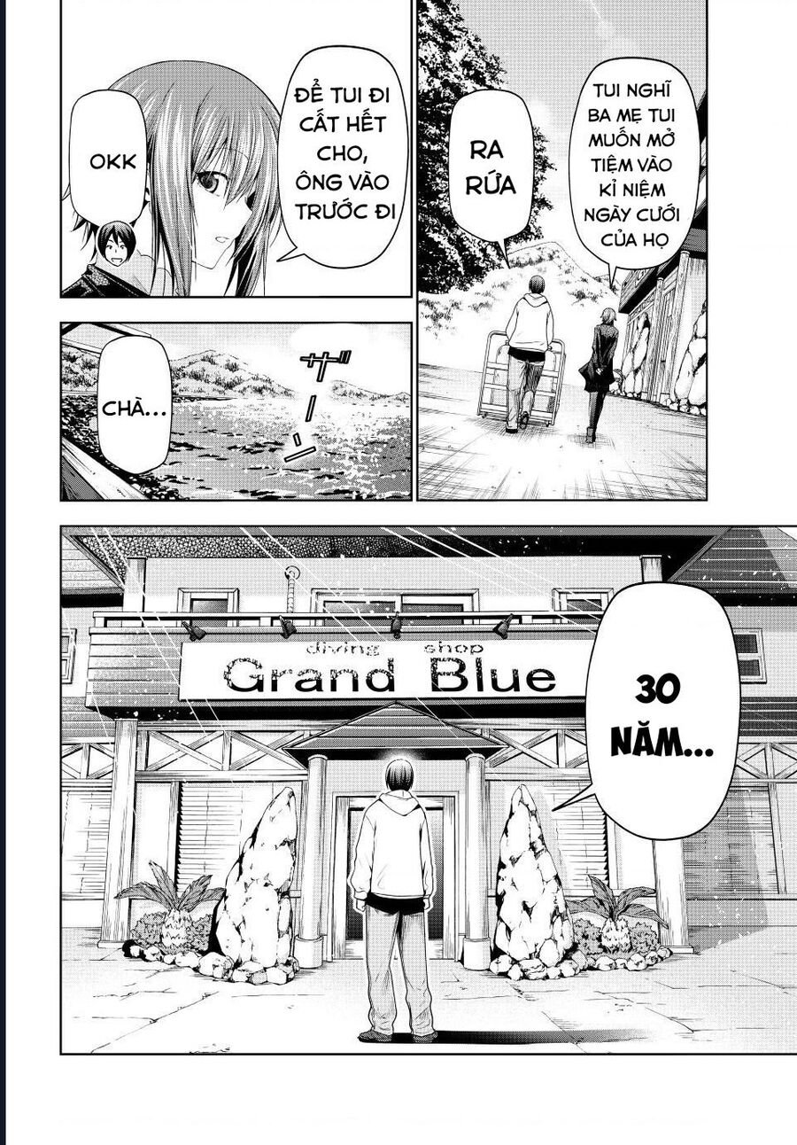cô gái thích lặn - grand blue chapter 100 7