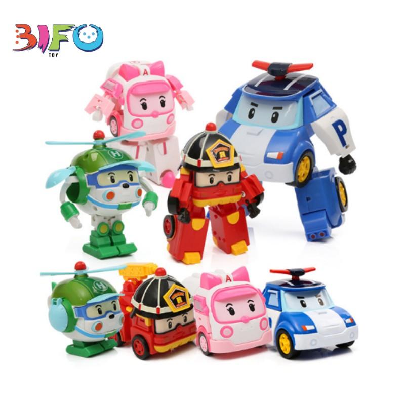 Xe Robocar Poli biến hình hộp đựng xinh xắn