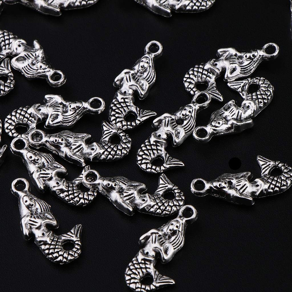 20 Pieces DIY Moon Star Sun Charms Pendant Findings Beads Jewelry Making Crafts