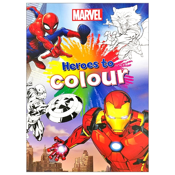 Marvel Mixed: Heroes To Colour