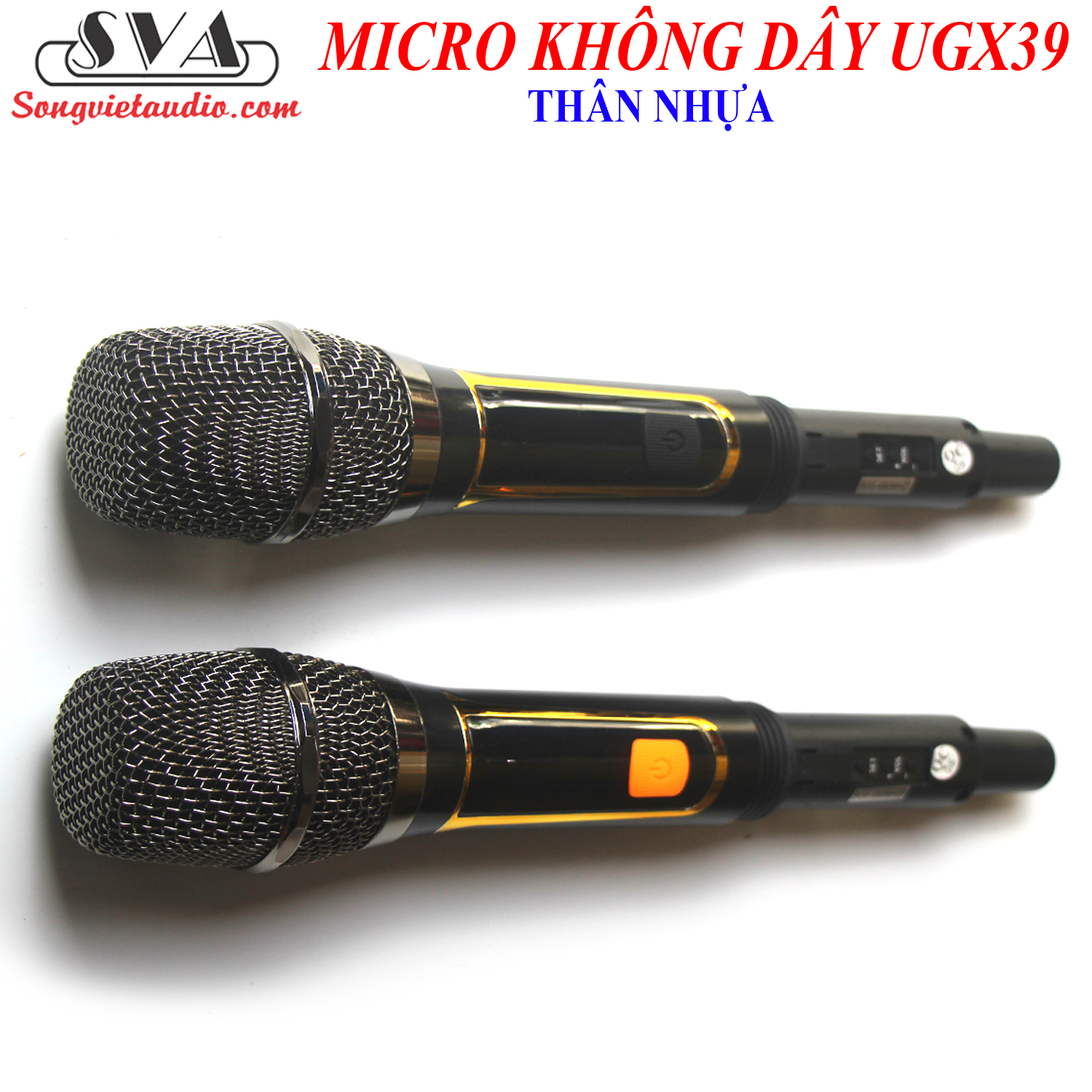 MICRO KHÔNG DÂY LOA KÉO UGX39 - THÂN NHỰA