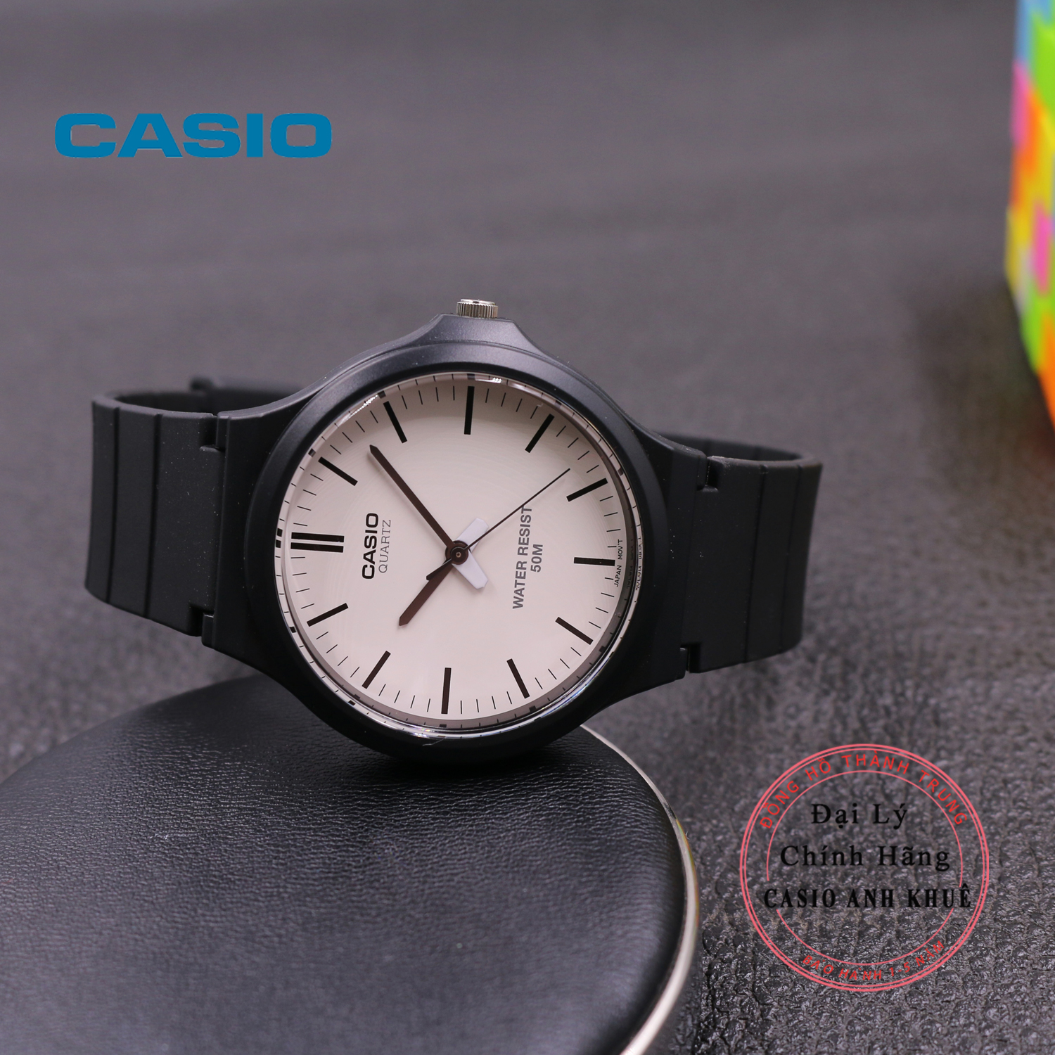 Đồng Hồ Nam Dây Nhựa Casio MW-240-7EVDF