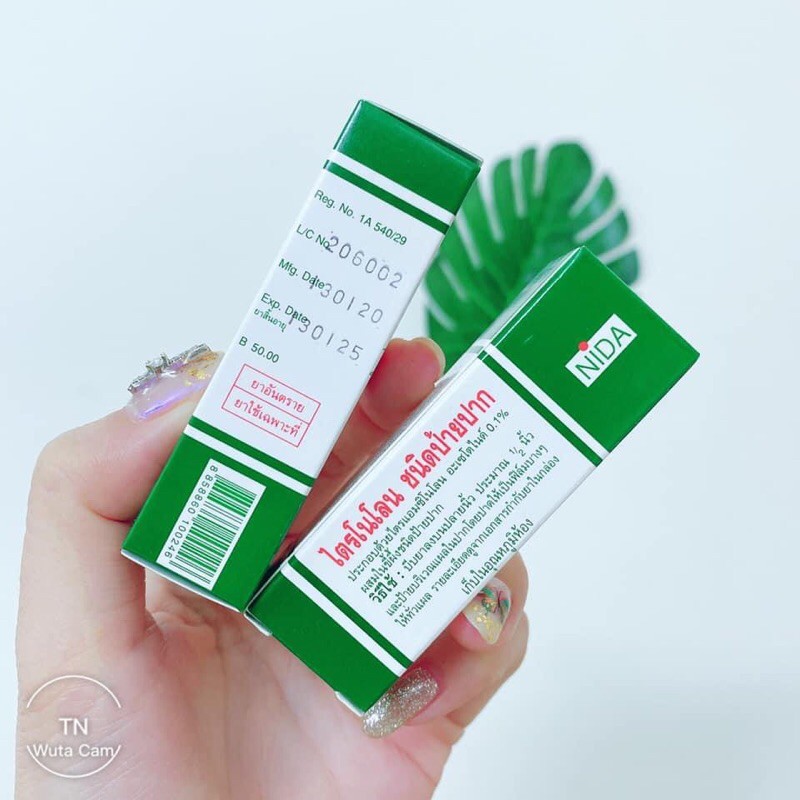 Kem bôi nhiệt miệng .Kem nhiệt miệng Trinolone Oral Paste Thái Lan 5gr