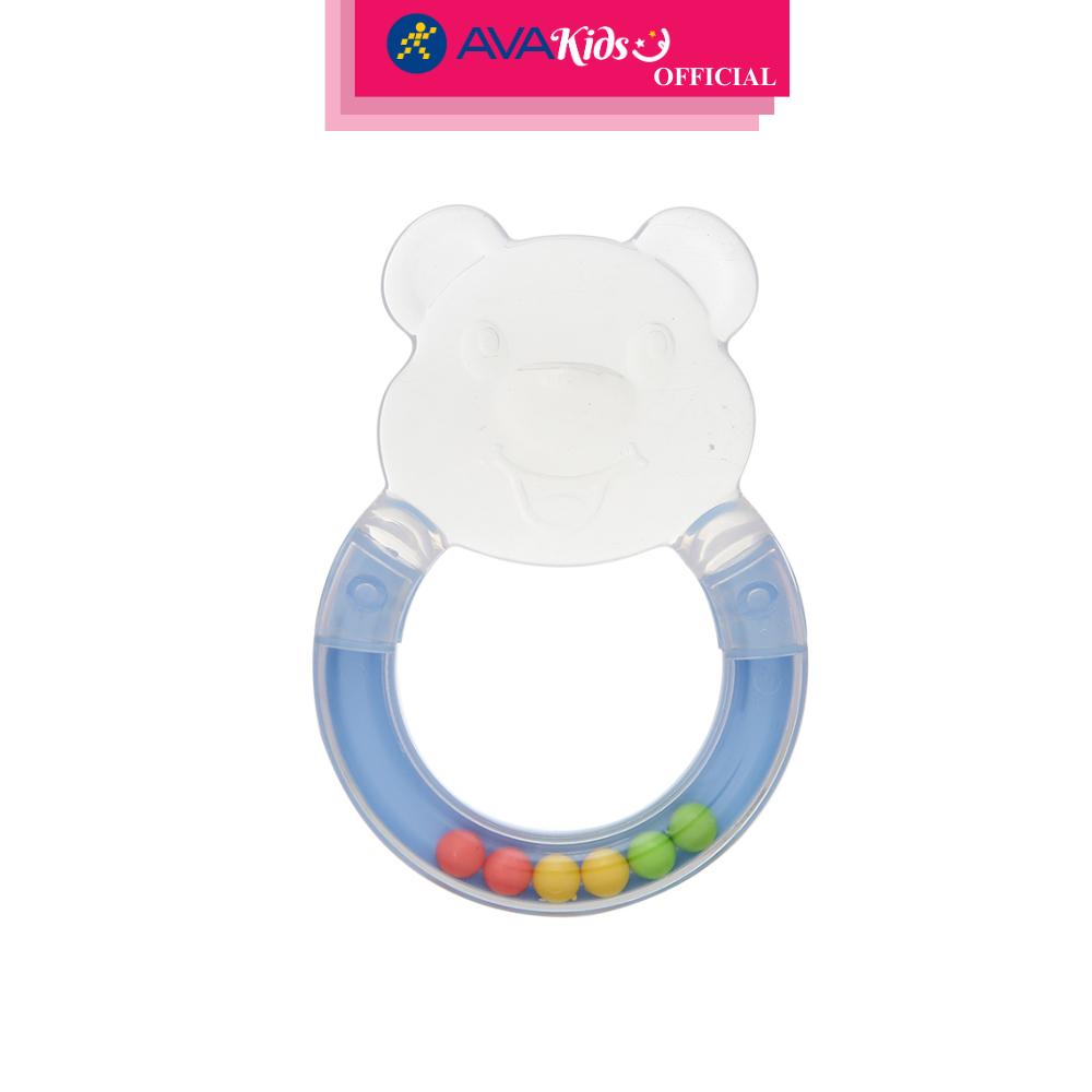 Gặm nướu Galena hình gấu GA-TB01 (từ 6 tháng) - Màu xanh - Hàng Chính Hãng