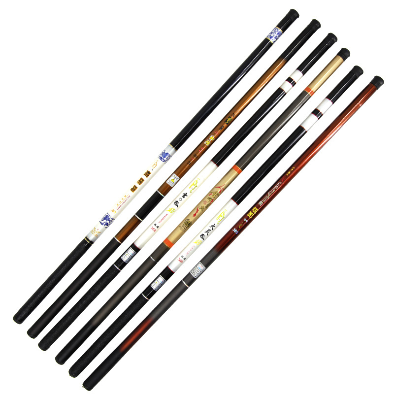 Cần câu tay - Cần câu cá 3m6 cho người mới tập câu - Màu ngẫu nhiên - Tặng kèm cước simano DCH08