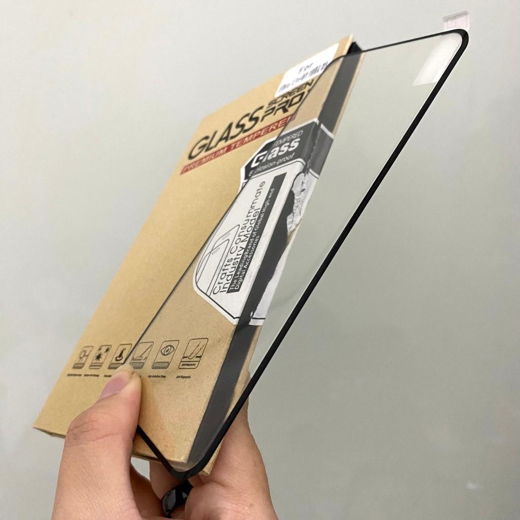 Kính cường lực Xiaomi Redmi Note 13 Pro Plus toàn màn hình cong viền Glass Pro+ 9H chất lượng cao