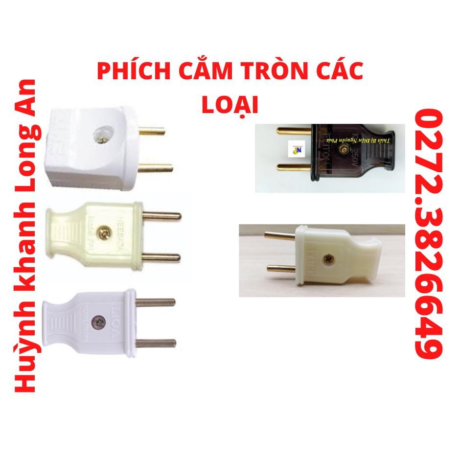 PHÍCH CẮM TRÒN CÁC LOẠI