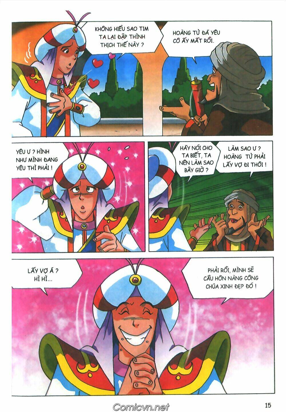 nghìn lẻ một đêm màu chapter 9 14