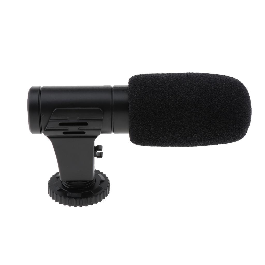 3.5mm Digital Video Recording Microphone External Stereo Mic for DSLR Camera