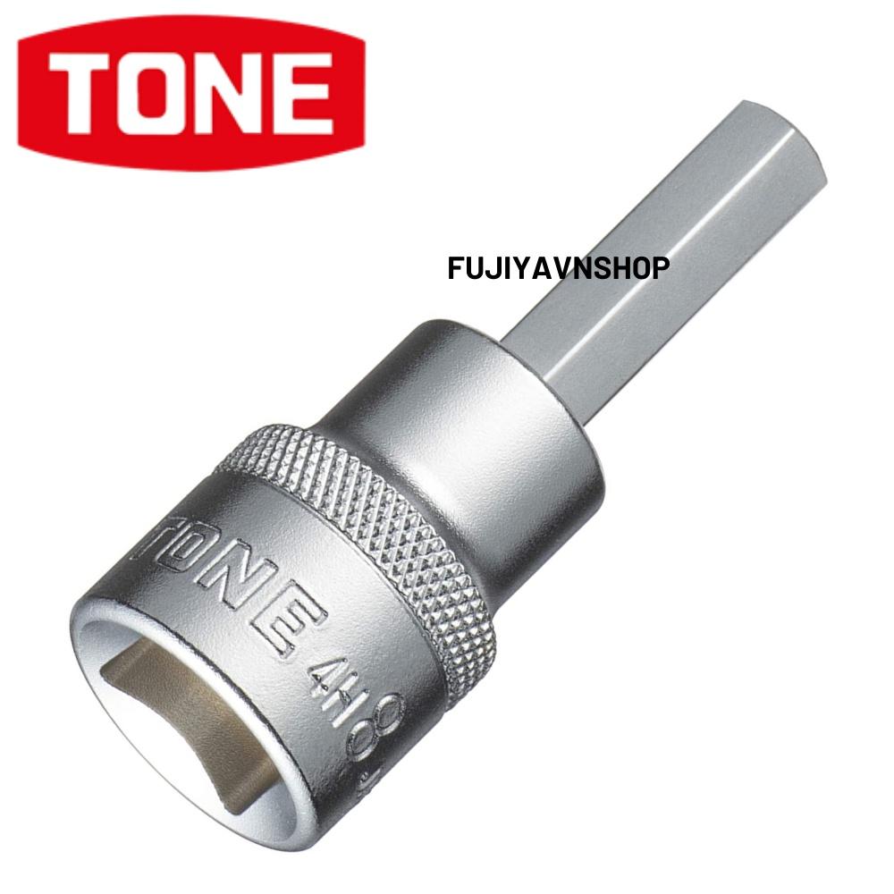 Đầu khẩu lục giác dài Tone HP4H-08 ra đầu lục giác 8mm