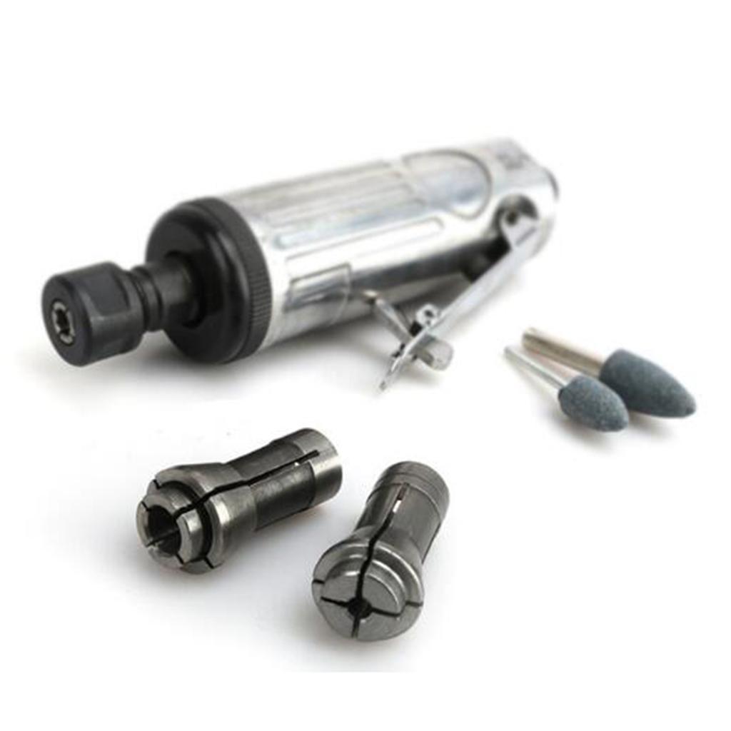 2 Pieces 3mm + 2x 6mm Collet Adapter Air Nozzle Grinder Cutter Heavy Duty