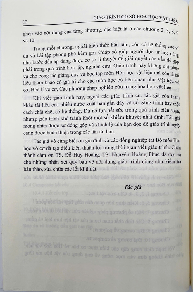 Sách - Giáo trình cơ sở hóa học vật liệu - ảnh 6