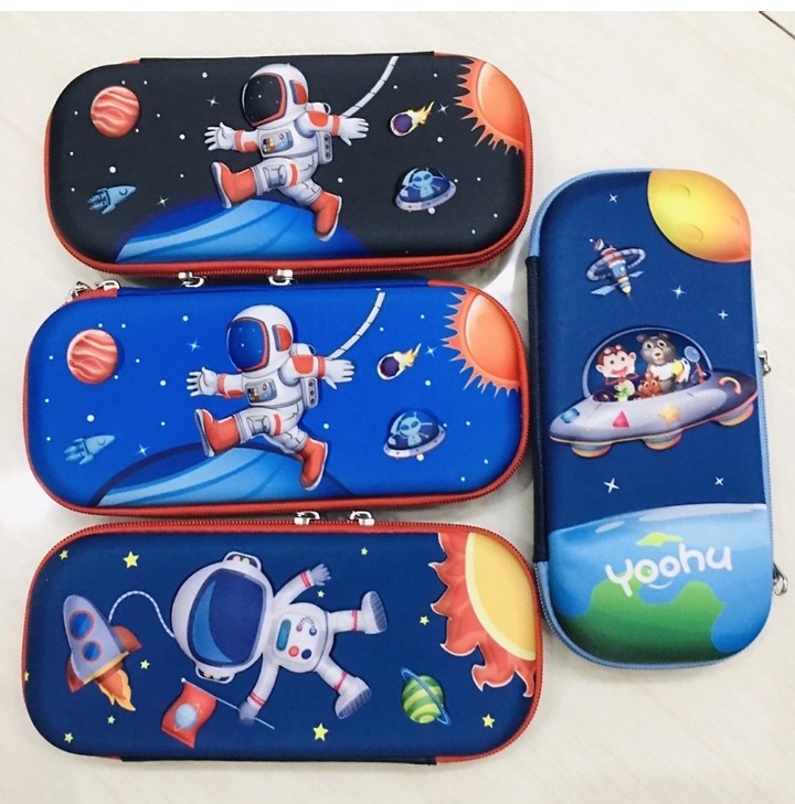 HỘP ĐỰNG BÚT 3D CHO BÉ - In nổi 3D siêu cute siêu dễ thương