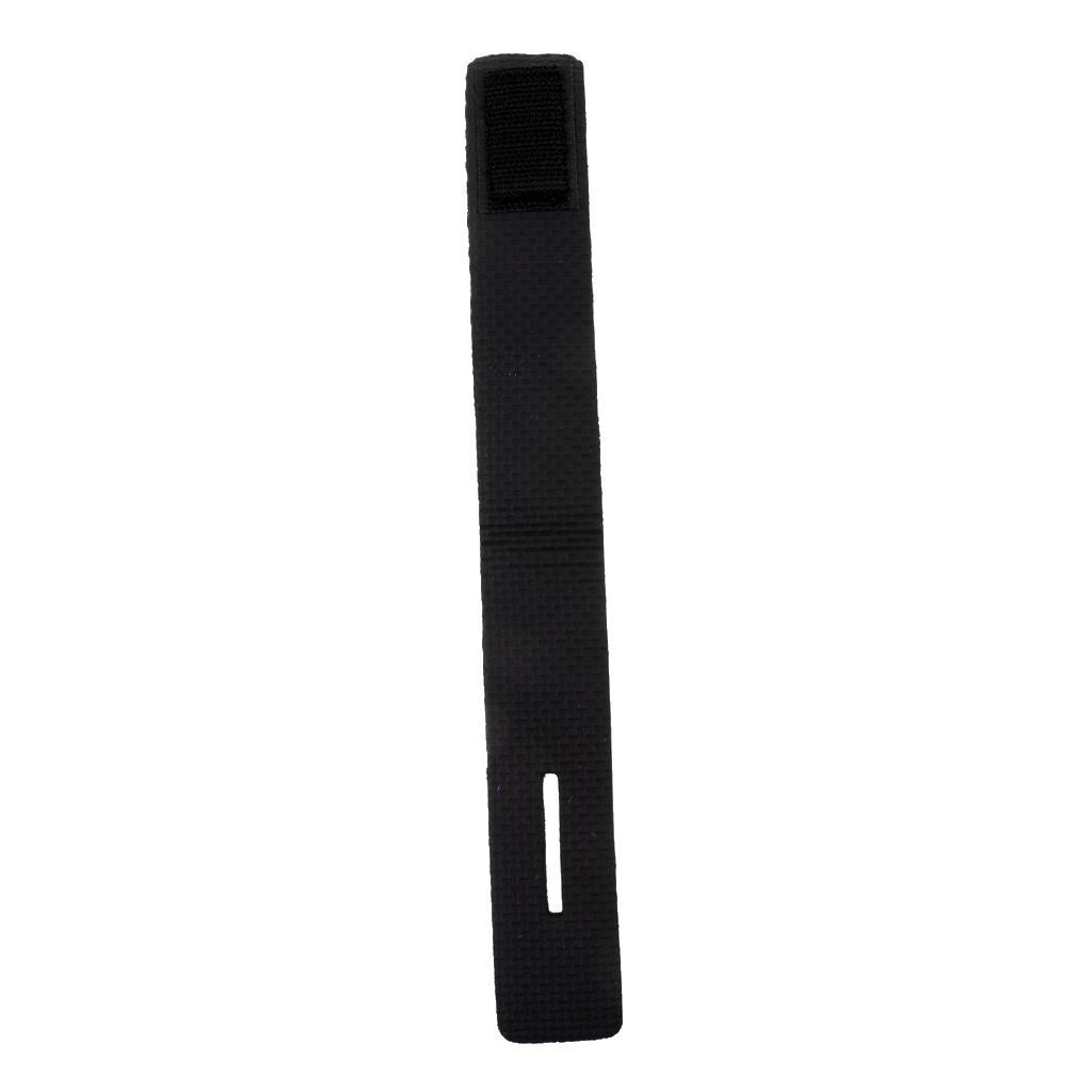 2-6pack Fishing Rod Ties Straps Belt Elastic Band Pole Holder Accessories Black