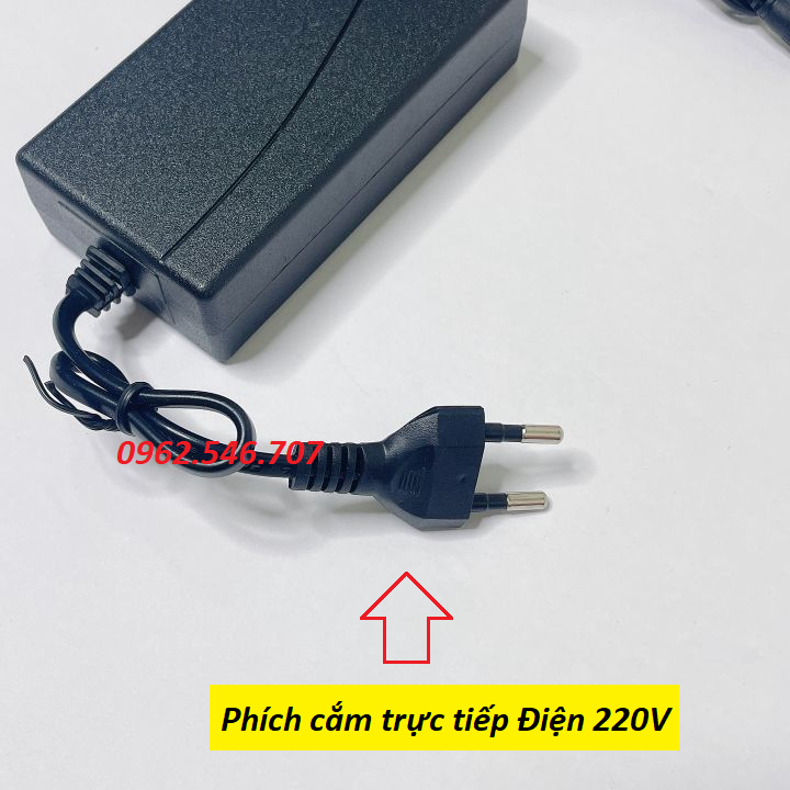 Nguồn Adapter 12V 5A Jack DC 5.5x2.5mm hàng chất lượng tốt