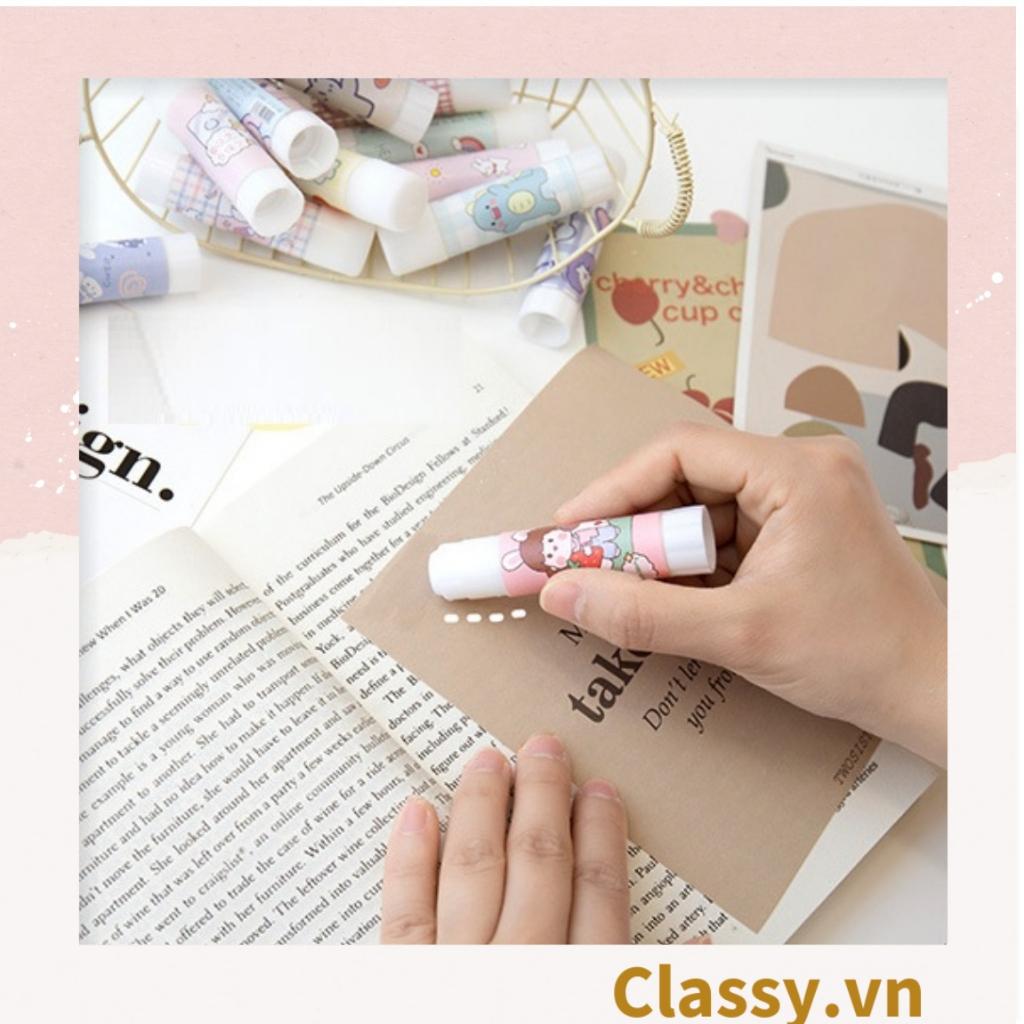 Keo dán giấy, hồ dán thủ công Classy , hồ khô tiện lợi học tập PK1527