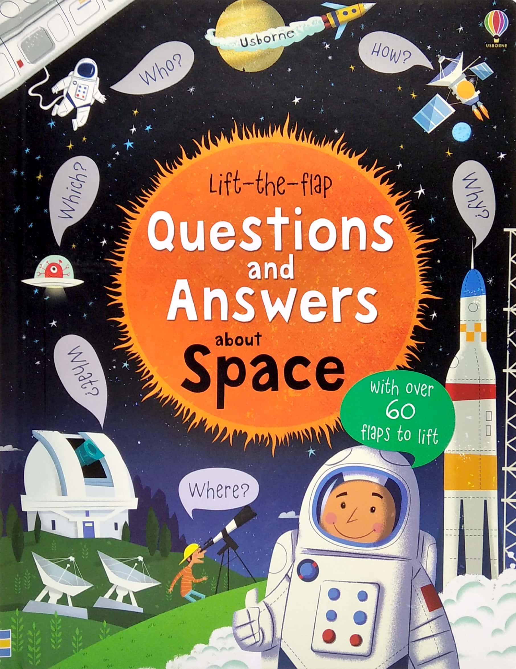 Hình ảnh Lift-The-Flap Questions And Answers About Space