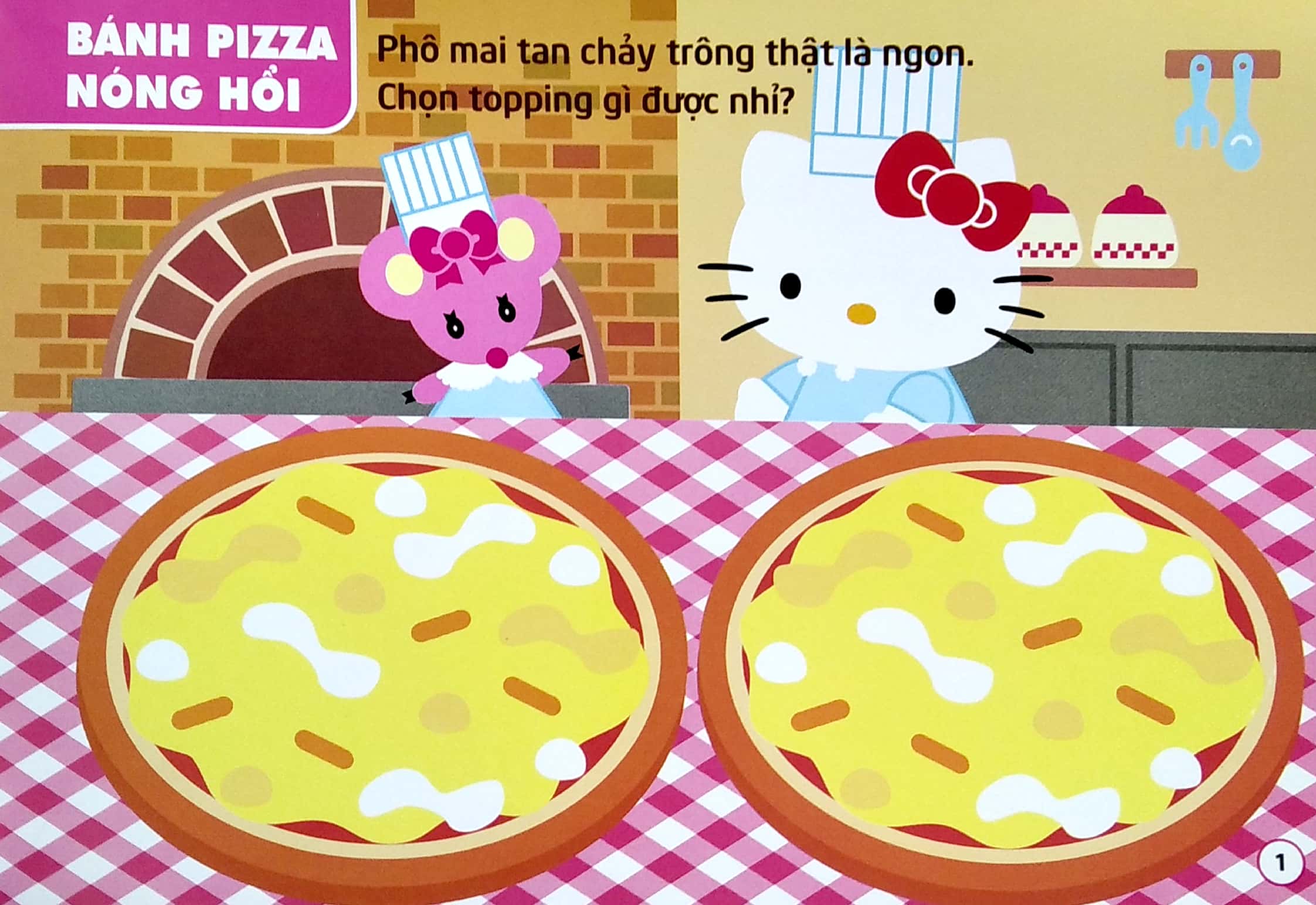 Sticker - H.e.l.l.o K.i.t.t.y - Kitty Mi Nhon Thích Đồ Ăn Ngon _MT