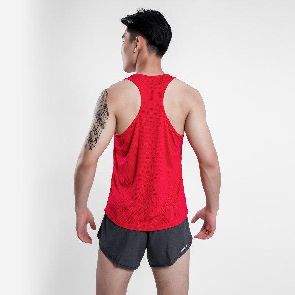 Áo thể thao ba lỗ nam Tsla Devops form rộng dạng lưới mặc tập gym work out yoga