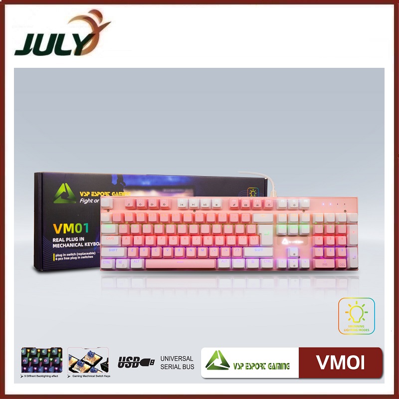 Bàn phím VSP eSport Gaming VM01 - JL - HÀNG CHÍNH HÃNG