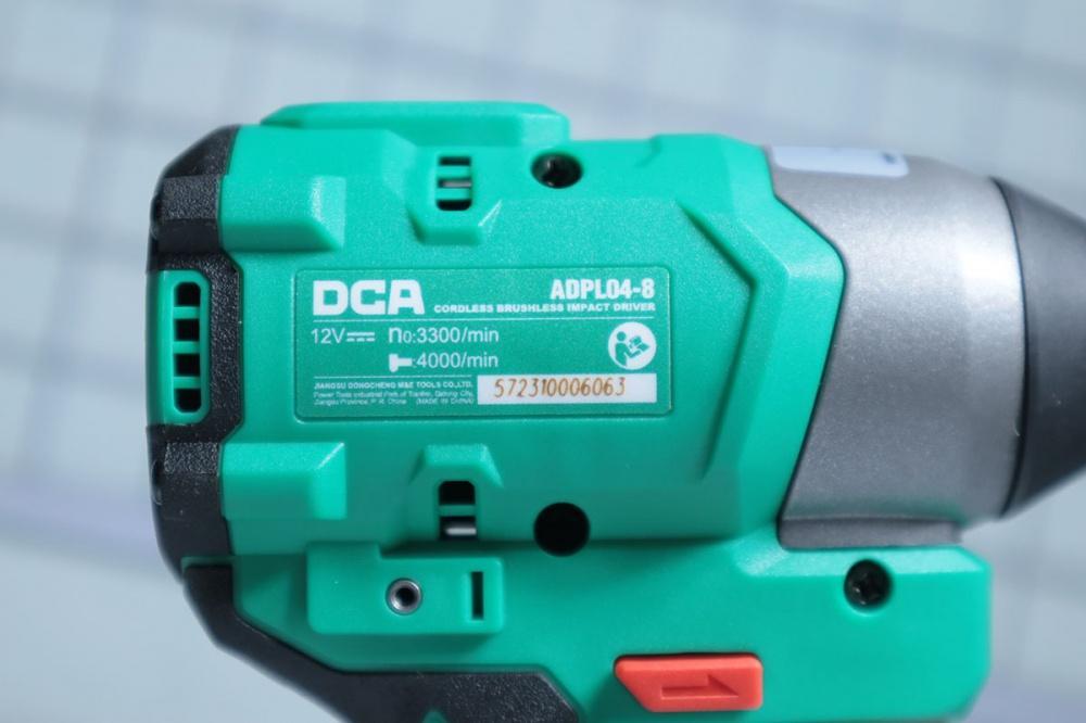 MÁY SIẾT VÍT KHÔNG CHỔI THAN DÙNG PIN 12V DCA ADPL04-8Z (KHÔNG KÈM PIN VÀ SẠC) - HÀNG CHÍNH HÃNG