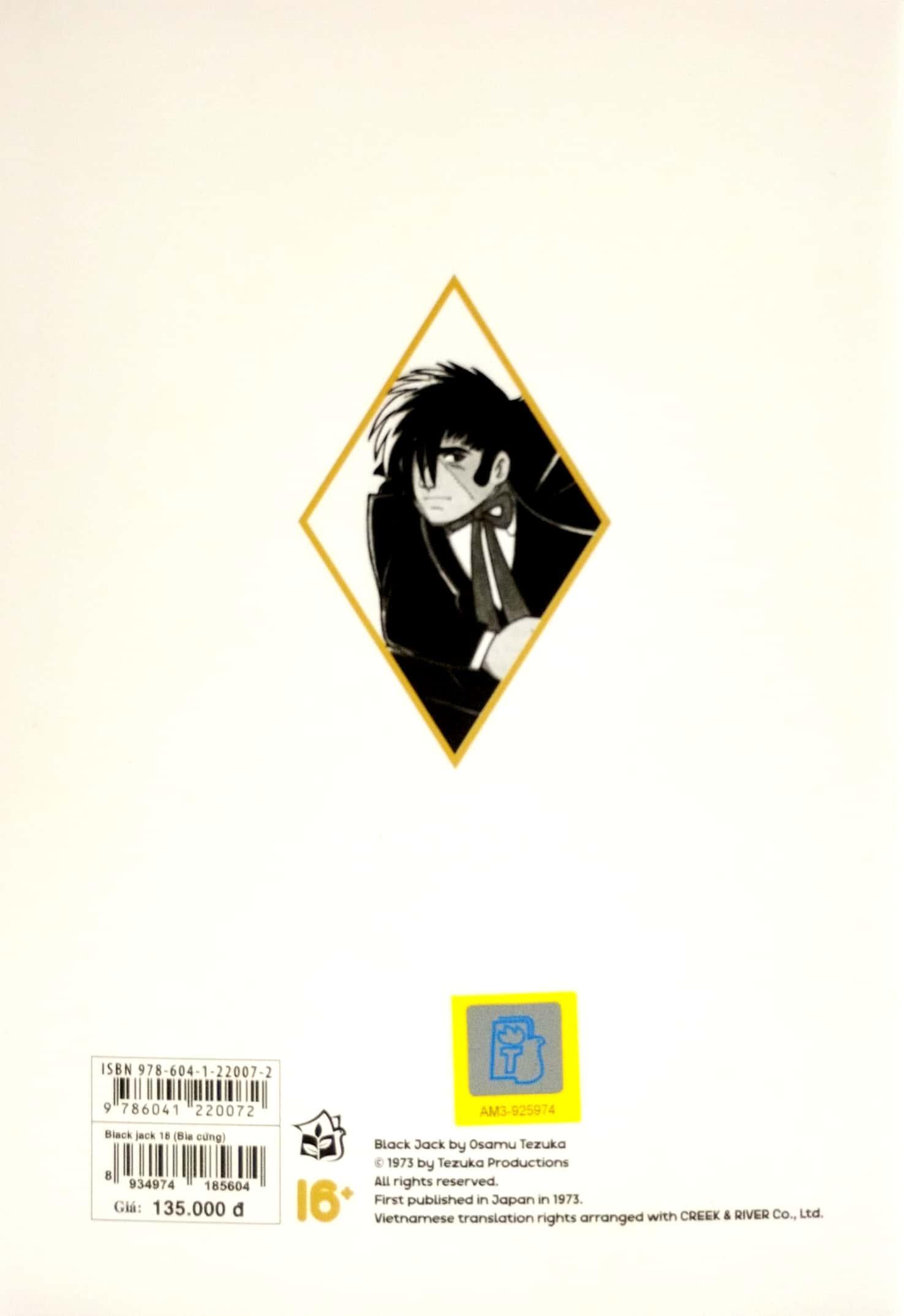 Black Jack - Tập 18 - Bìa Cứng - Tặng Kèm Bookmark Nhựa