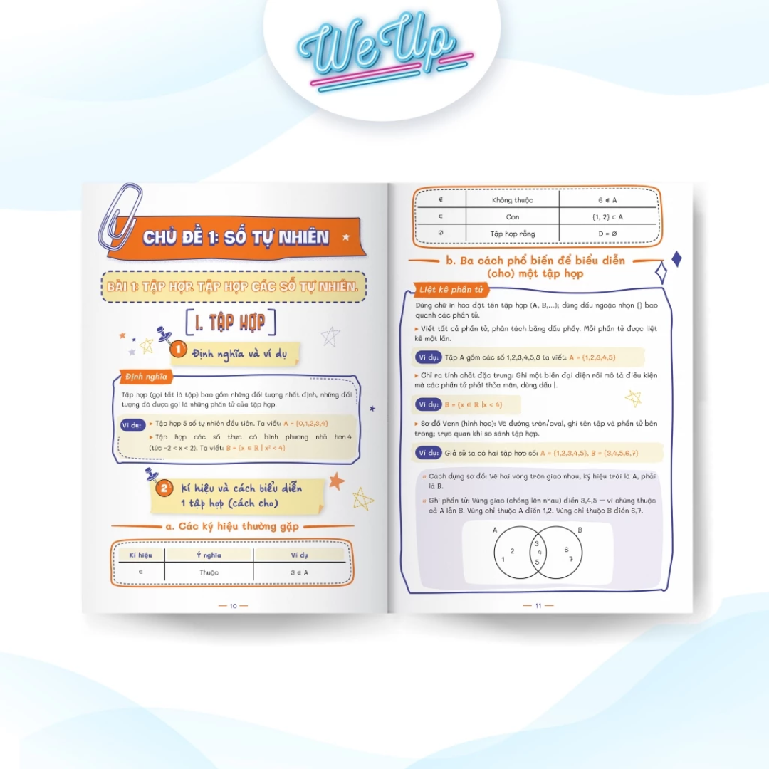 Combo 02 sách lớp 6: Sổ Mindmap 5 môn Toán Văn Anh Lí Hóa lớp 6 + 500 Bài tập Toán Văn Anh lớp 6