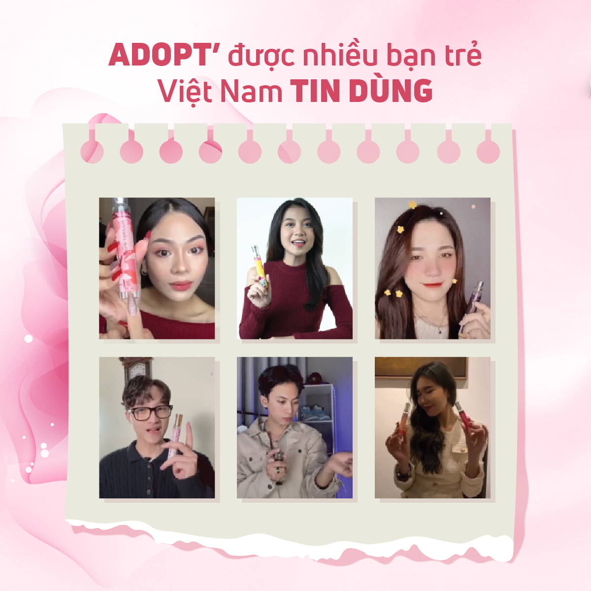 Nước hoa nữ adopt Absolu D'amour hương hoa hồng trẻ trung năng động dung tích 30ml lưu hương 6h-8h