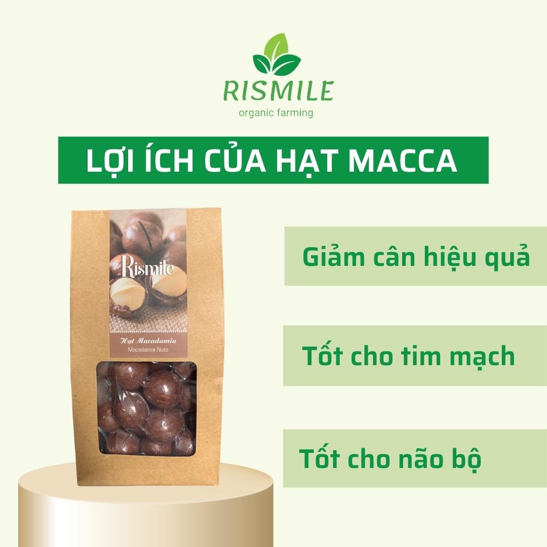 Hạt Macca (Mắc ca) Nứt Vỏ Rismile - 150 grams