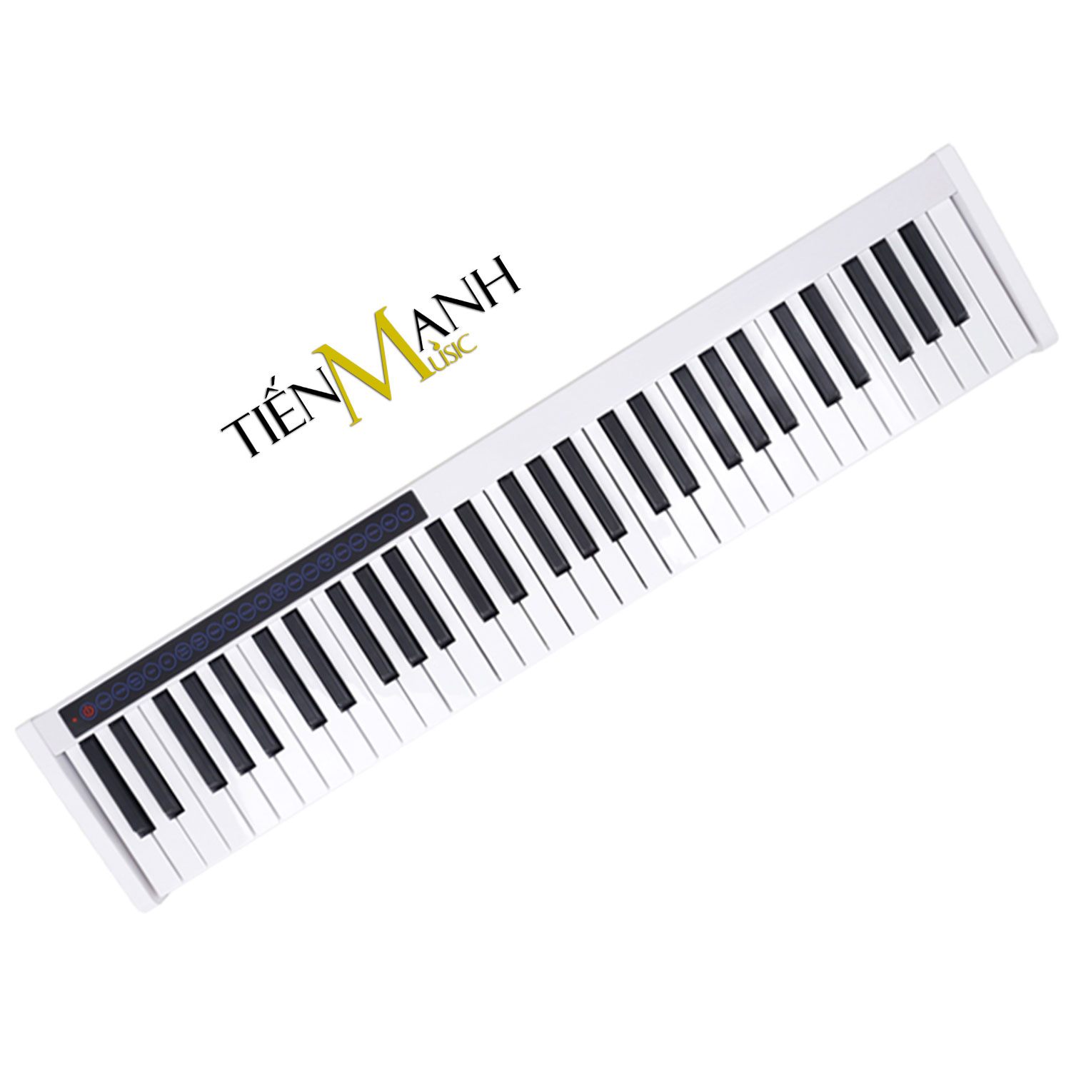 [Bluetooth] Đàn Piano Điện Bora BX1-61 (Màu Trắng) - 61 Phím nặng Cảm ứng lực Midi Keyboard Controllers BX1 Hàng Chính Hãng - Kèm Móng Gẩy DreamMaker