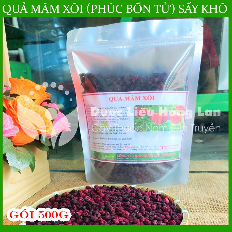 500G Phúc Bổn Tử (Quả Mâm Xôi) sấy khô thượng hạng loại 1