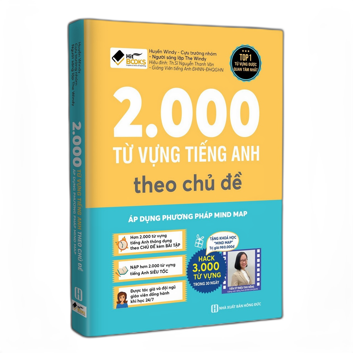 Sách - Combo Mind map hack 3000 từ vựng tiếng Anh + 360 động từ bất quy tắc và 12 thì tiếng Anh, 2000 từ vựng TA