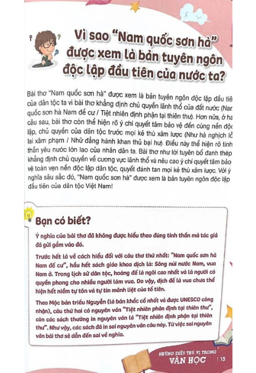 10 Vạn Câu Hỏi Vì Sao - Những Điều Thú Vị Trong Văn Học