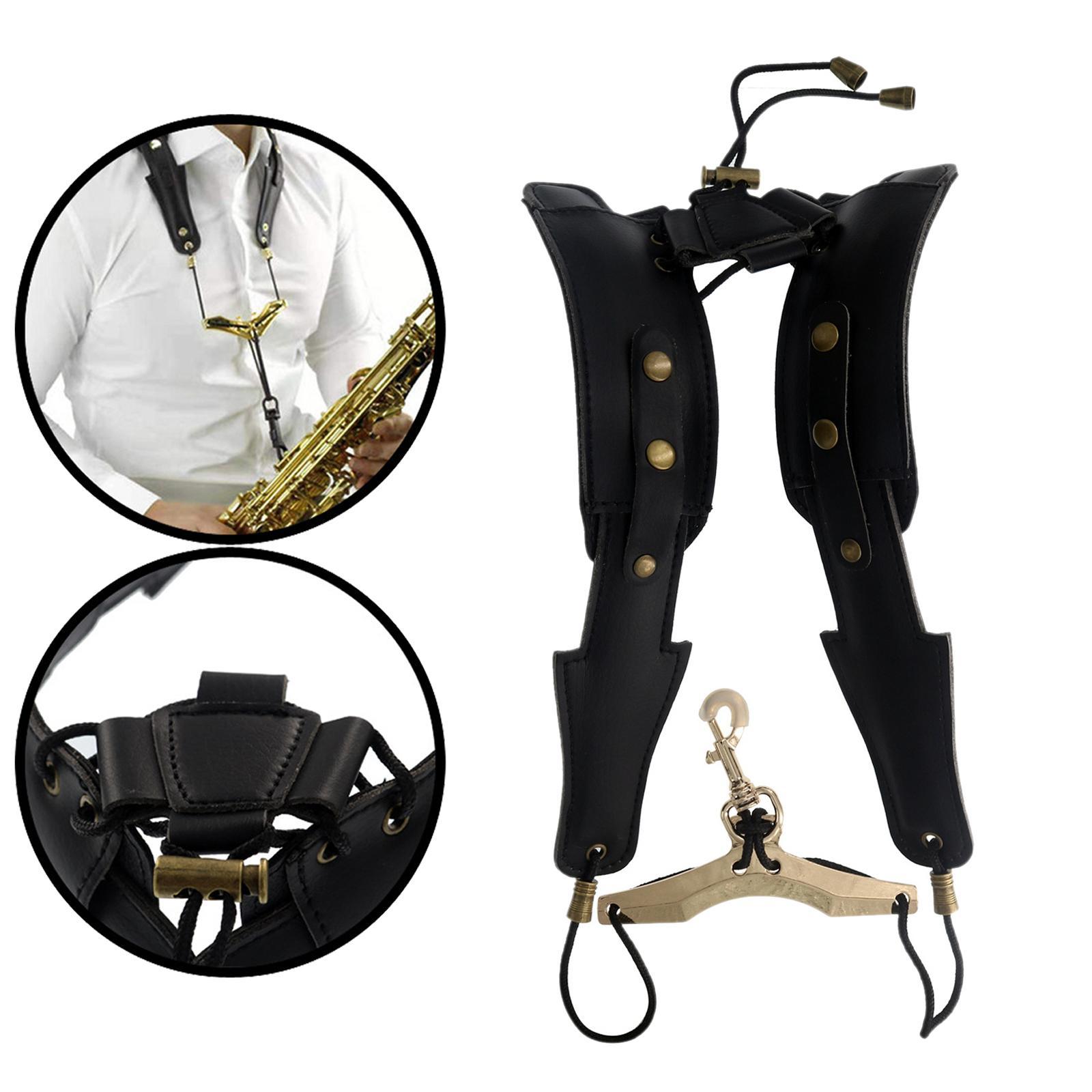 Saxophone Strap Harness Lightweight Adjustable Universal for Saxophone