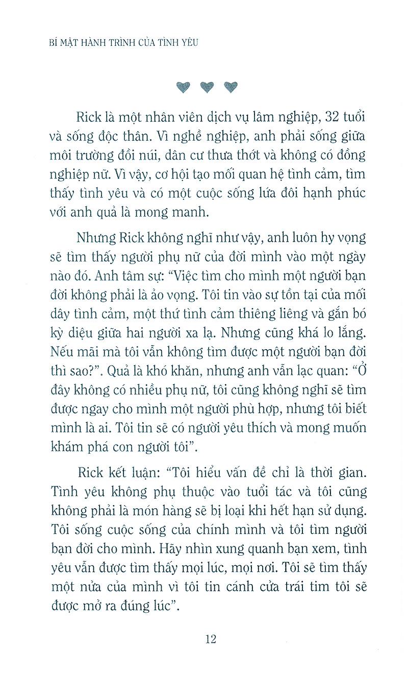 Bí Mật Hành Trình Tình Yêu