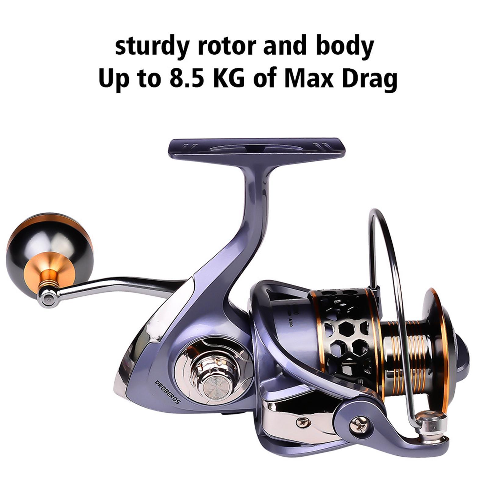 Fishing Reel Aluminum Spool High Speed Lightweight Metal Handle  Reel ,