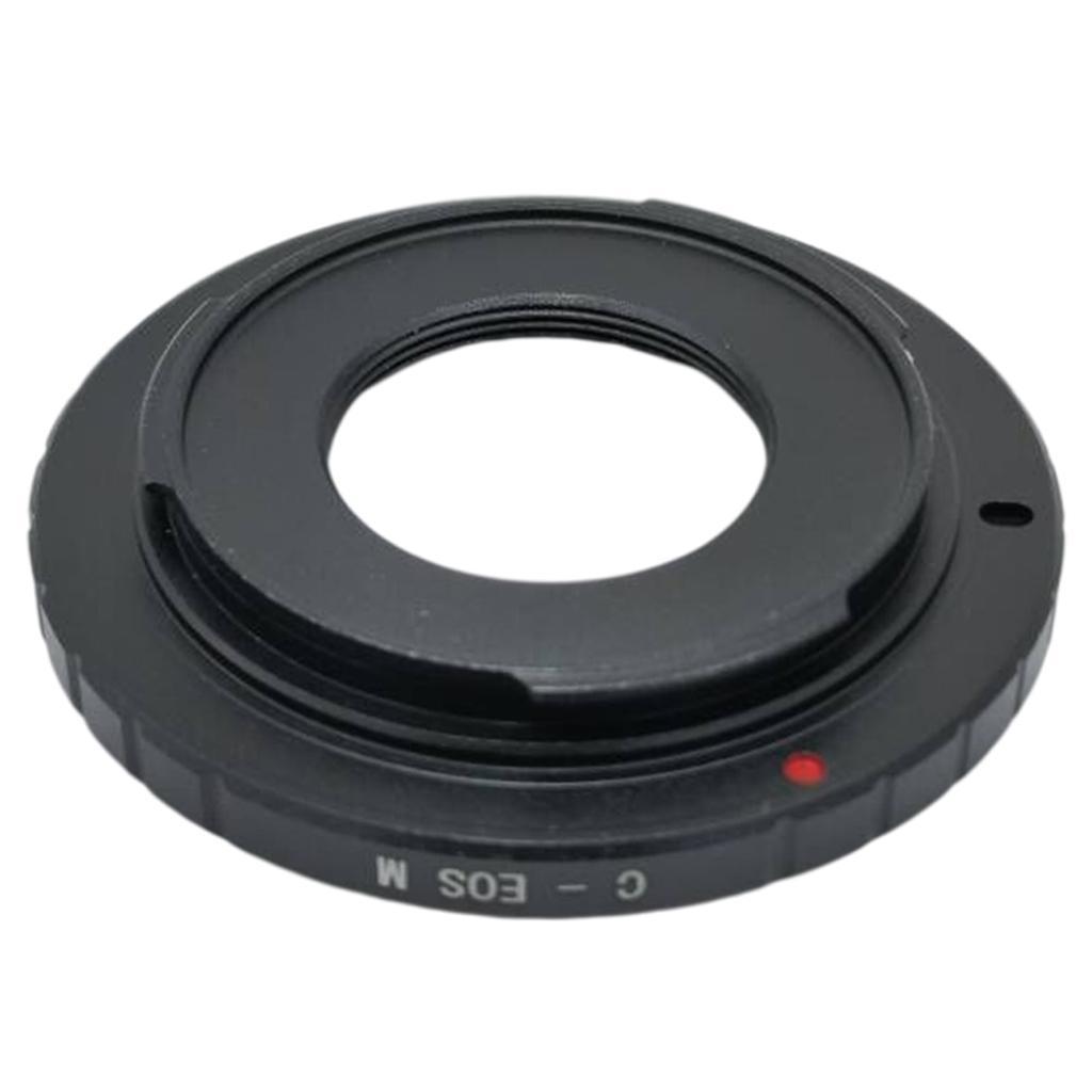 For Canon EOS M Camera C Mount Lens Converter Adapter Ring Manual Metal