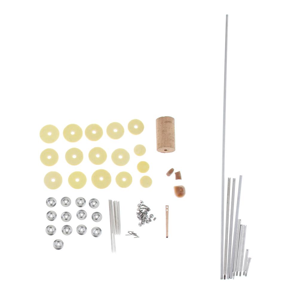 Sunnimix Sáo Bộ Công Cụ Sửa Chữa Sáo Trục Thanh Con Lăn Ốc Vít Keo Nút Chai Miếng Lót