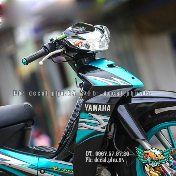 Tem rời Sirius hoa văn xe đen