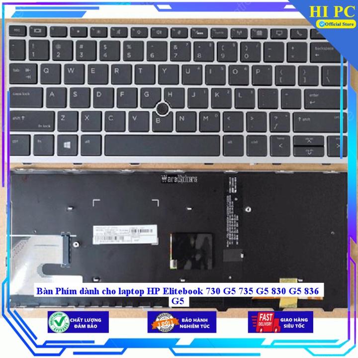 Bàn Phím dành cho laptop HP Elitebook 730 G5 735 G5 830 G5 836 G5 - Hàng Nhập Khẩu