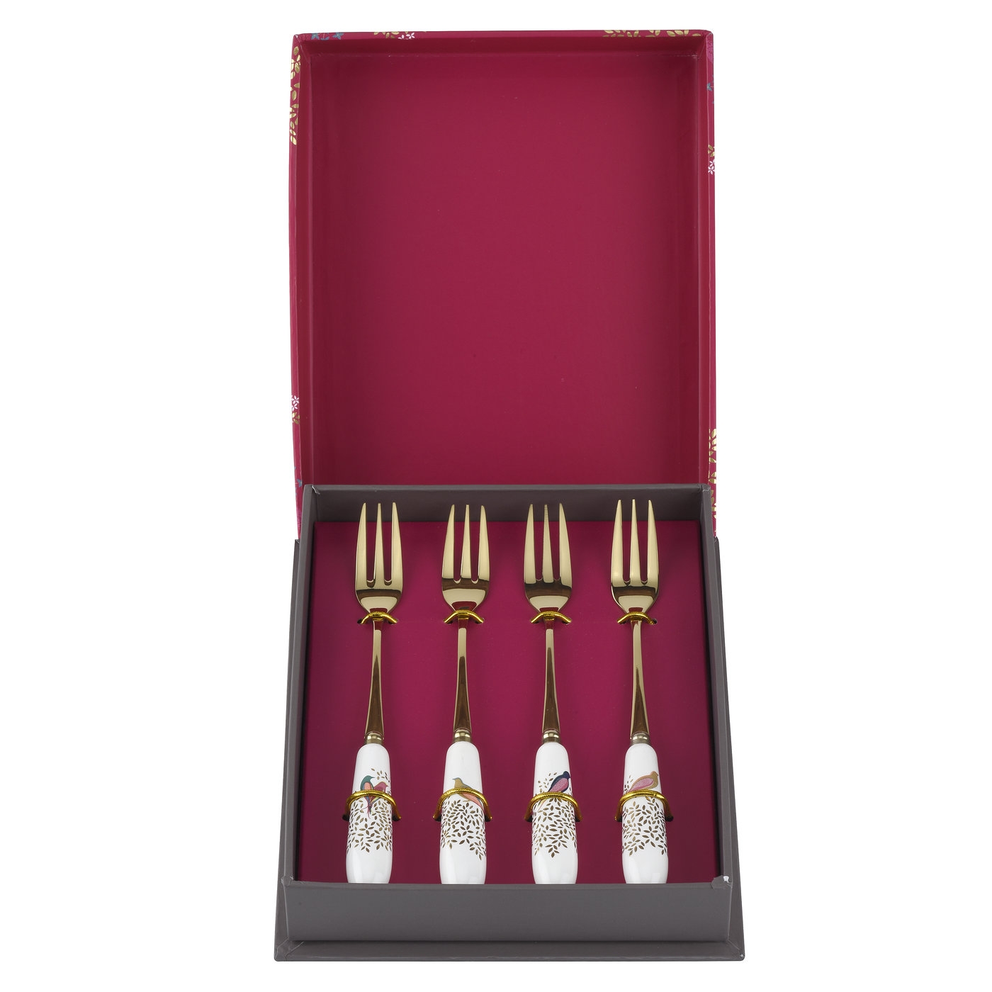 Portmeirion Sara Miller Chelsea set 4 dĩa Nhập khẩu Anh Quốc