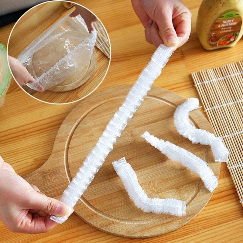 Túi 100 Màng Bọc Thực Phẩm Gấu Co Giãn, Túi Gấu Bọc Thực Phẩm Đa Năng