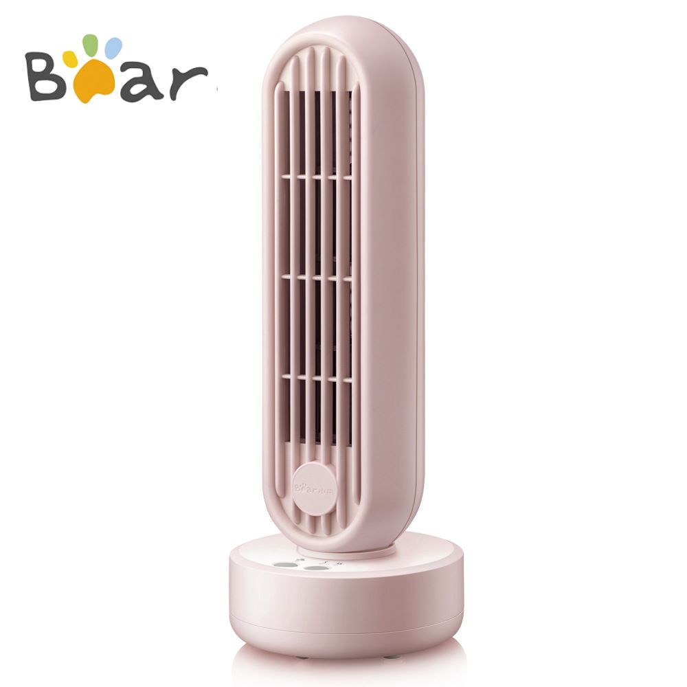 Bear Quạt điện để bàn ký túc xá máy tính để bàn năng lượng gió lớn USB không lá ion âm quạt tháp nhỏ DFS-A04K1