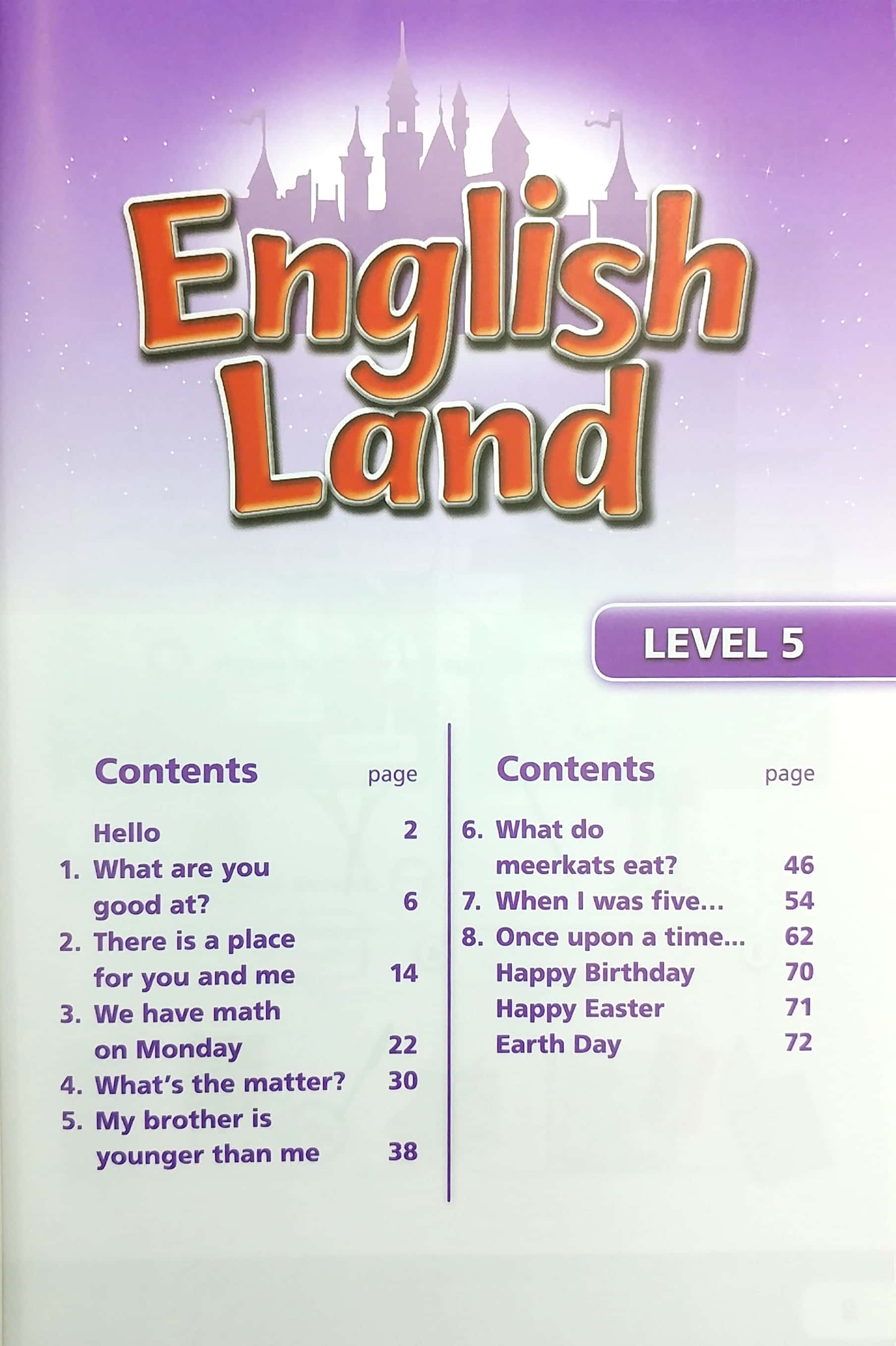 English Land (2nd Edition) Level 5: Student Book + Activity Book With CDs