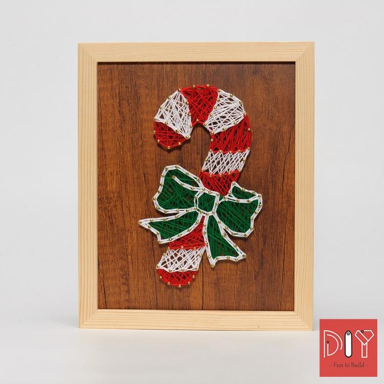 Tranh Chỉ Đinh Tranh Dây - Mẫu Noel Giáng Sinh